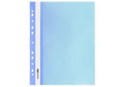 Швидкозшивач ECONOMIX А4 з перфорацією пластиковий блакитний