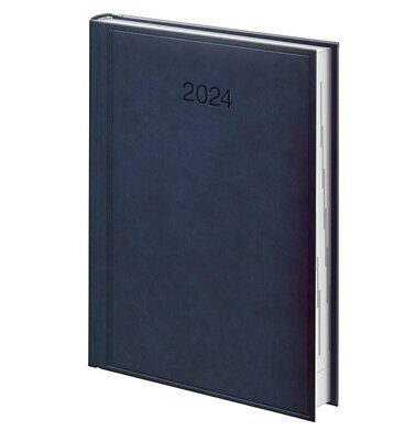 Ежедневник BRUNNEN А5 TORINO датированный темно-синий