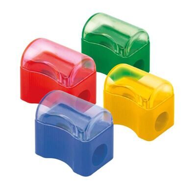 Точилка з контейнером Comfy D9702, ассорти цветов