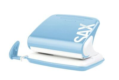 Дырокол металлический SAX 318DESIGN 20листов голубой (7310094006)