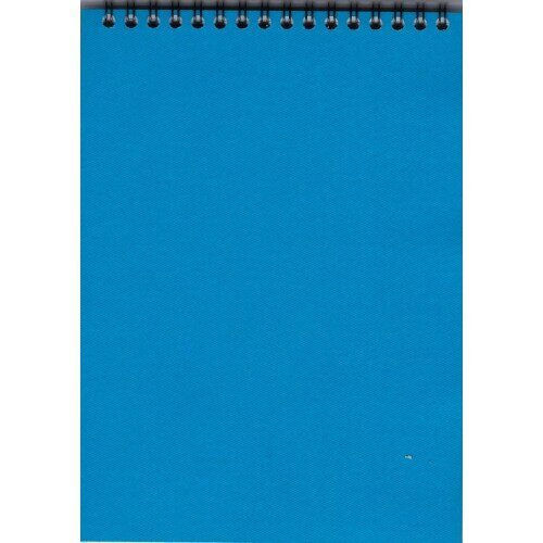 Блокнот 'PL' А5 48арк. "COLOR-2" пружина зверху, картон. обкл., син. # (10/200)