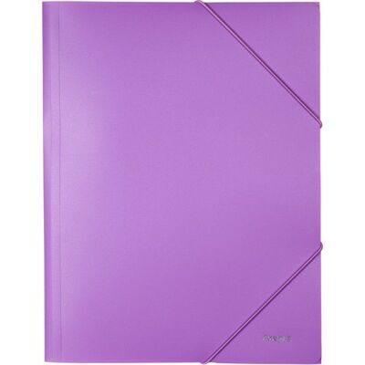 Папка А4 пластиковая на резинках AXENT 1504 Pastelini, цветная