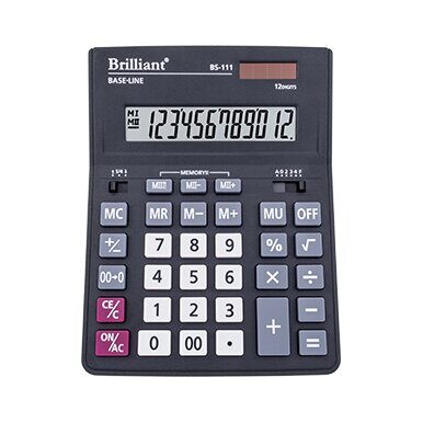 Калькулятор BRILLIANT BS-111 12dgt 204x155мм