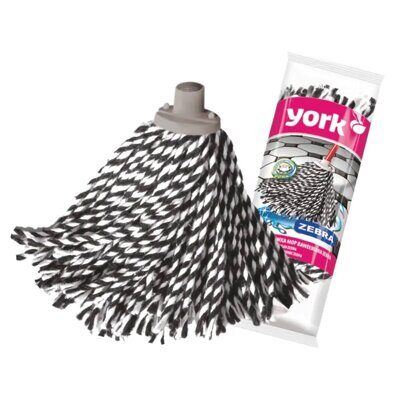 Запаска York к швабре хлопок ZEBRA 160г