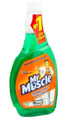 Средство для мытья стекла Mr. Muscule утренняя роса (сменная) 500 мл