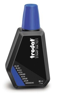 Штемпельная краска Trodat 7011 28мл синяя