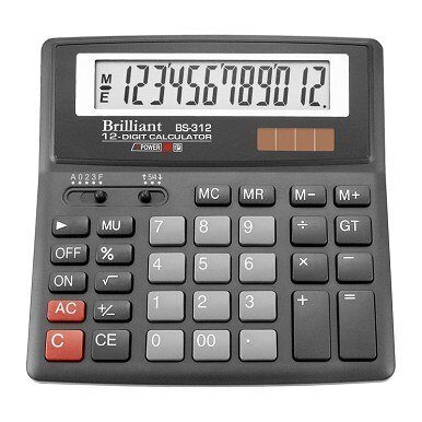 Калькулятор BRILLIANT BS-312 12dgt 156х156мм