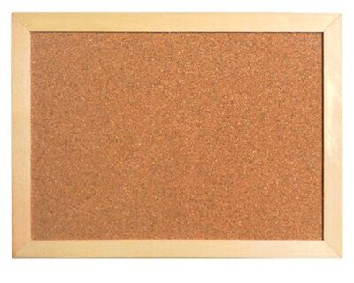 Доска пробковая, 45х60 см, деревянная рамка AXENT