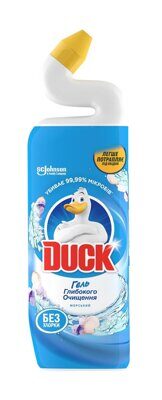 Средство для чистки и дезинфекции WC Туалетный Утенок 5в1 Морской, 900 мл