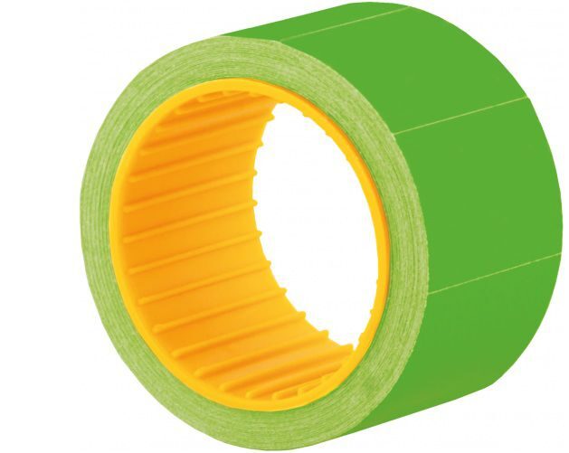 Ценник прямоугольный 30х20мм желтый 200шт/рулон ECONOMIX