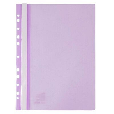 Швидкозшивач А4 AXENT 1318 з перфорацією бузковий (20)