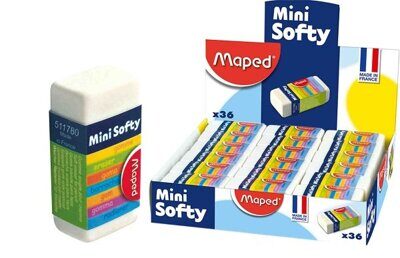 Ластик Maped mini SOFTY в картонном корпусе
