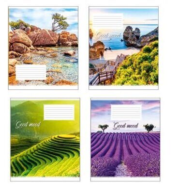 Тетрадь "Полиграфист" В5 48л. # картонная обложка