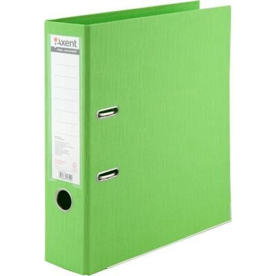 Регистратор А4 AXENT 75мм LUX 1722 Prestige+ салатовый  собранный