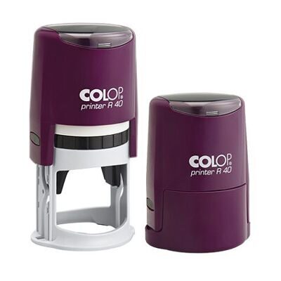 Оснастка для круглой печати Colop Printer R40 D40мм фиолетовая