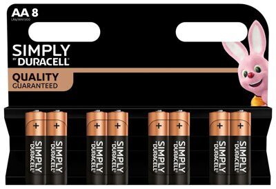 Батарiйка Duracell LR6 АА MN1500 (4)