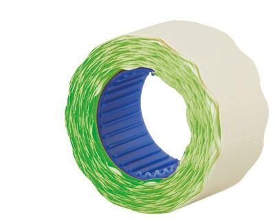 Ценник фигурный 26х12мм зеленый 500шт/рулон ECONOMIX