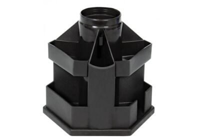 Подставка настольная вращающая  КиП-61 черная большая