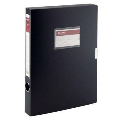 Папка-бокс пластиковая А4 36мм. на липучке AXENT 1736