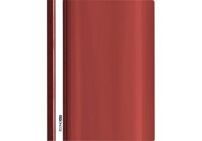 Швидкозшивач ECONOMIX А4 пластиковий бордо