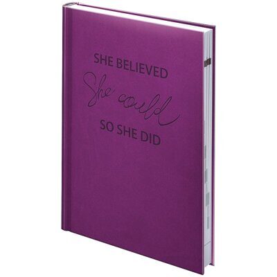 Ежедневник BRUNNEN TORINO TREND А5 недатированный лавандовый