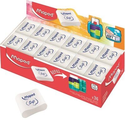 Ластик Maped ESSENTIALS SOFT MEDIUM со смайлами