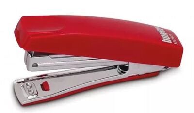Степлер №10 BOXER 10л с дестеплером, красный