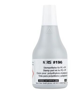 Штемпельная краска на спиртовой основе Noris-Color 196 50 мл белая