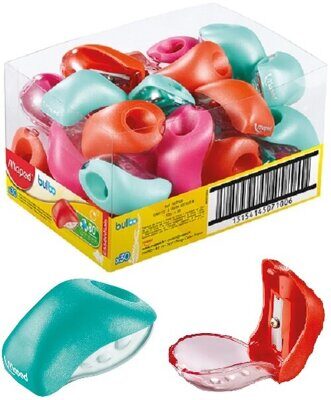 Точілка Maped BULBO - 1 отв., пластик., з прозор. контейнером (30/1080)