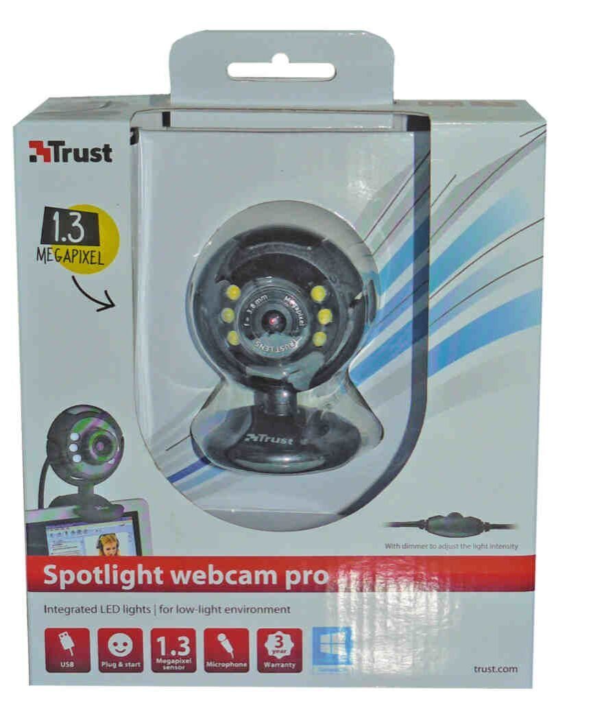 Камера-WEB TRUST SpotLight Webcam Pro