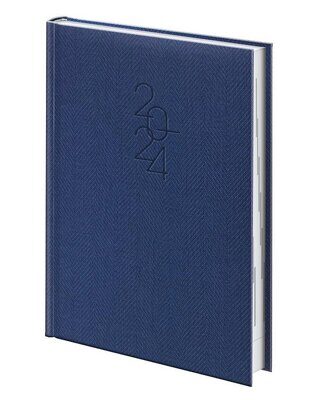 Ежедневник BRUNNEN А5 TWEED датированный синий