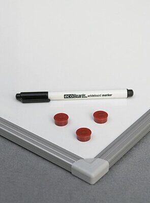 Доска настенная сухостираемая магнитная 60x80см EL с металлической окантовкой