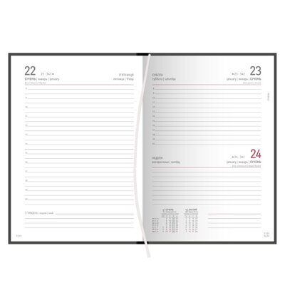 Щоденник 2022 EFALIN "Поліграфіст"А5 датированный баладек