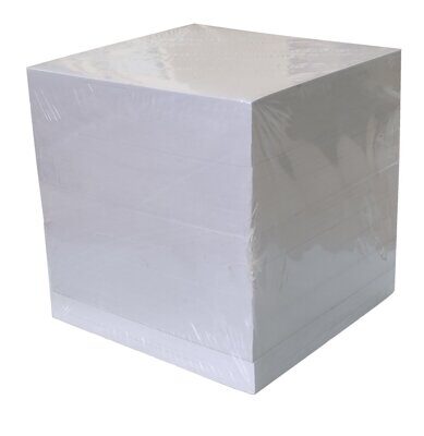 Папір для нотаток 90х90х90мм KUVERT  Білий