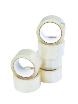 Скотч упаковочный 48мм х 50 «Графоман» прозрачный