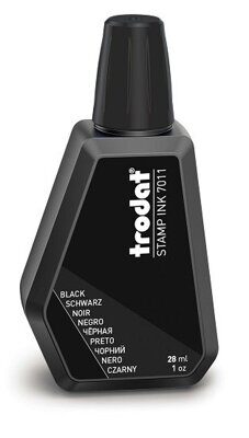 Штемпельная краска Trodat 7011  28мл черная