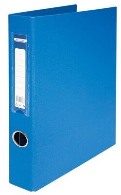 Папка А4 4кильця, "BM" двустороннее PP синяя D30/40мм