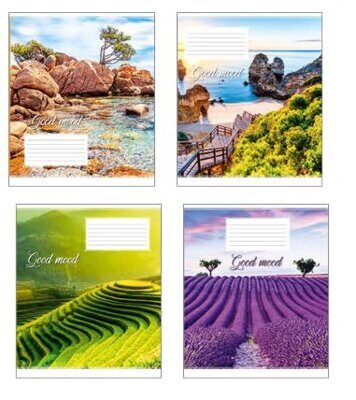 Тетрадь "Полиграфист" В5 96л. = картонная обложка