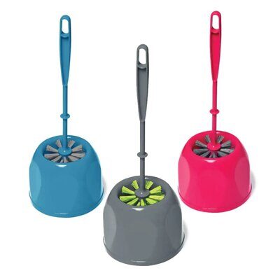 Ёрш York для унитаза WC MIDI пластик с подставкой