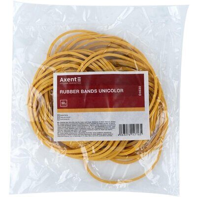 Гумка д/пакування грошей 50 г. Unicolor D60мм. 70% каучук (1)