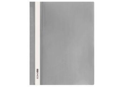 Швидкозшивач ECONOMIX А4 пластиковий сірий