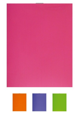 Блокнот "PL" А7 24л на скобе, мягкая пластиковая обложка, ассорти, #