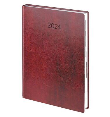 Ежедневник BRUNNEN А5 Flex датированный бордовый