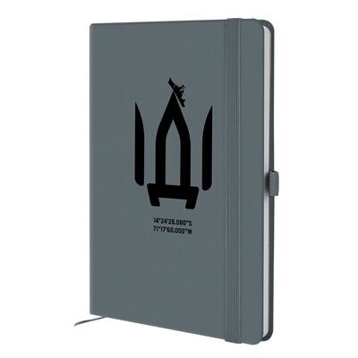 Записна книжка AXENT 8619 Partner  Warship на гумці 96 аркушів клітинка