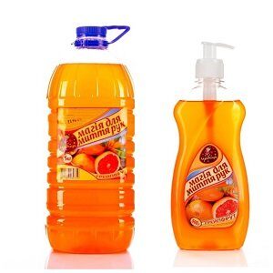 Мыло жидкое с ароматом грейпфрута, 500г, дозатор