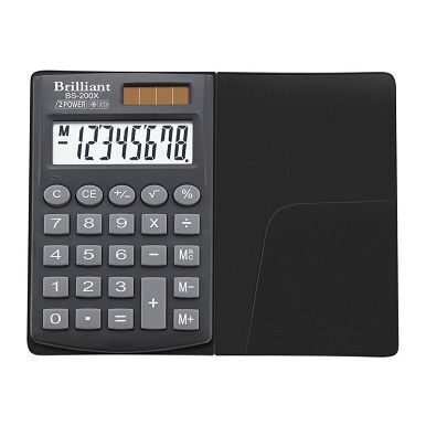 Калькулятор BRILLIANT BS-200 Х  8dgt 98х62мм