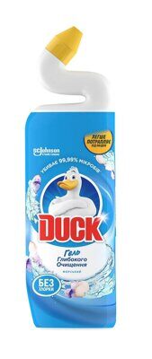 Засіб для чистки та дезинінфекції WC Туалетне каченя--Duck 5 в1 морський, 500мл