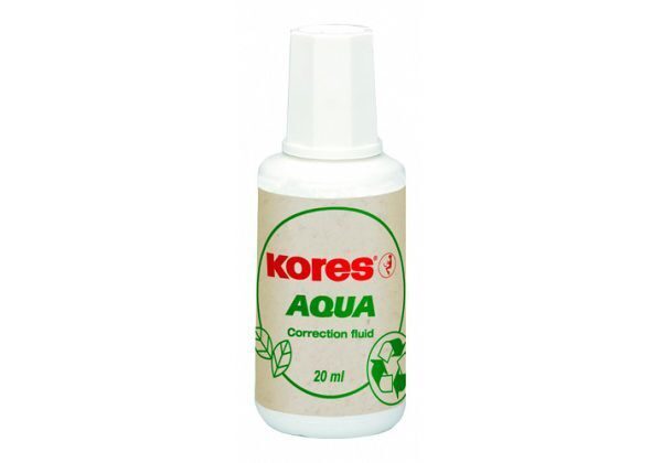 Корректирующая жидкость Kores Aqua 20мл (на водной основе)