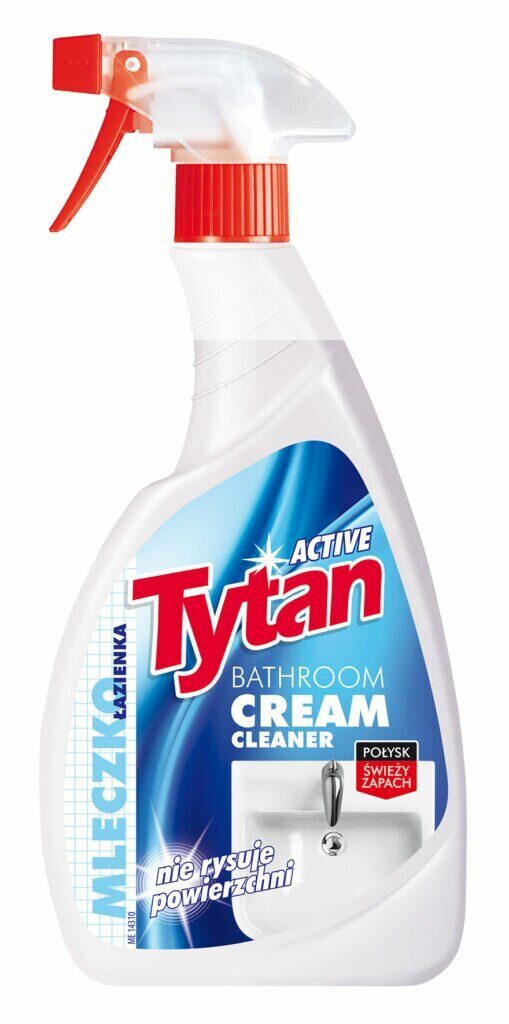 Средство TYTAN моющее для ванных комнат (молочко) 500г (спрей)