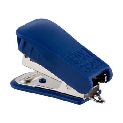 Степлер SAX 329 MINI №24 20 листов синий (7320104001)